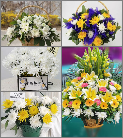 湖南常德武陵区芙蓉街道项家铺社区白事提篮配送